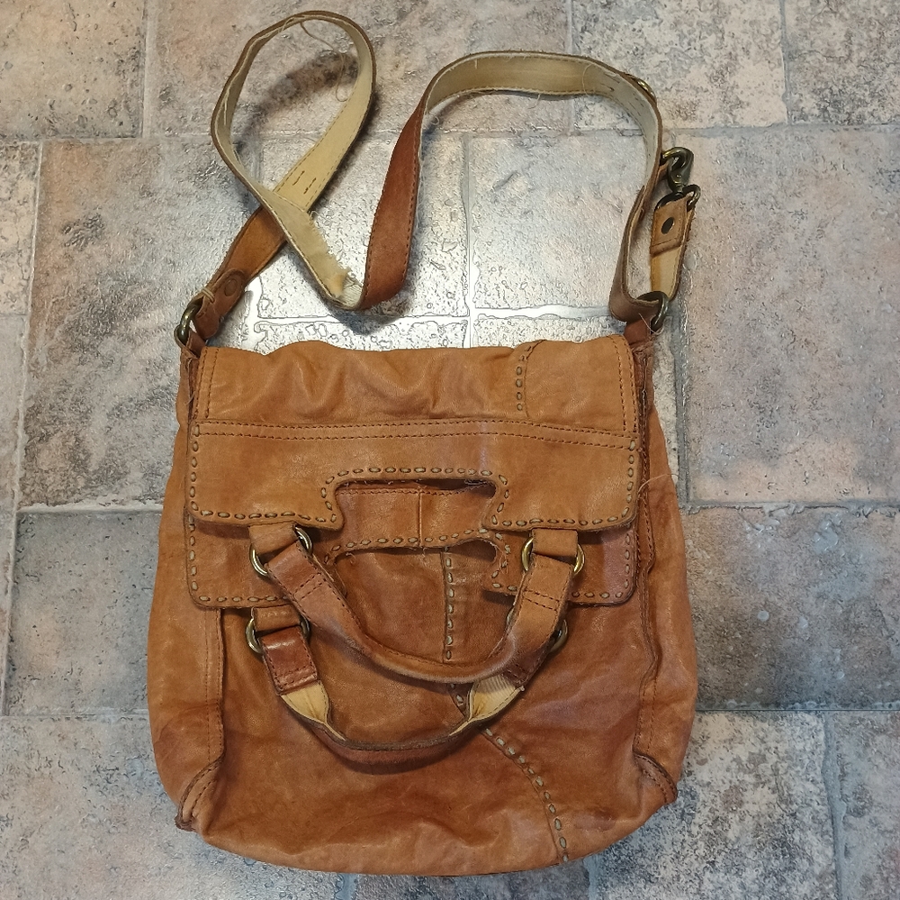 Lucky Brand Abbey Road Leather Crossbody